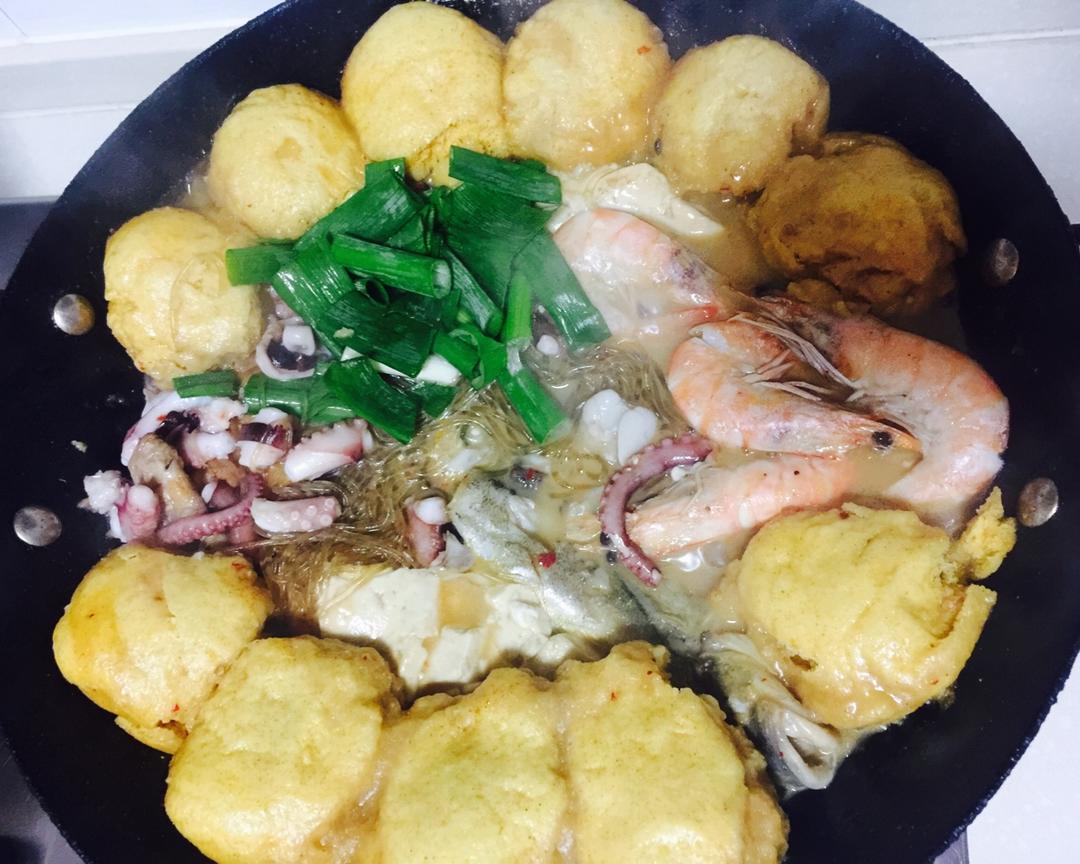 鱼锅饼子的做法