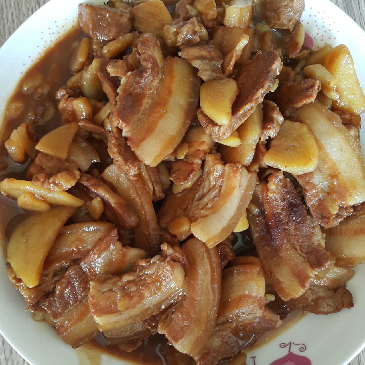 软焖土豆带皮肉