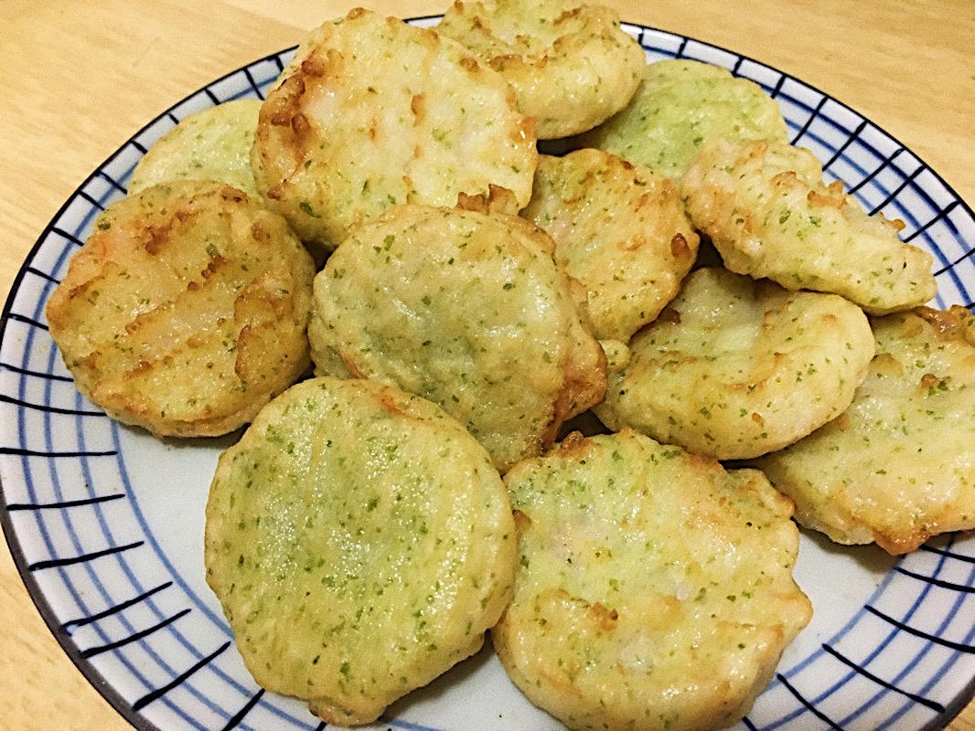 🦐《海苔鲜虾饼、手工章鱼饼料理》🐙香煎虾饼.章鱼饼_不需要厨艺😆轻松搞定👌