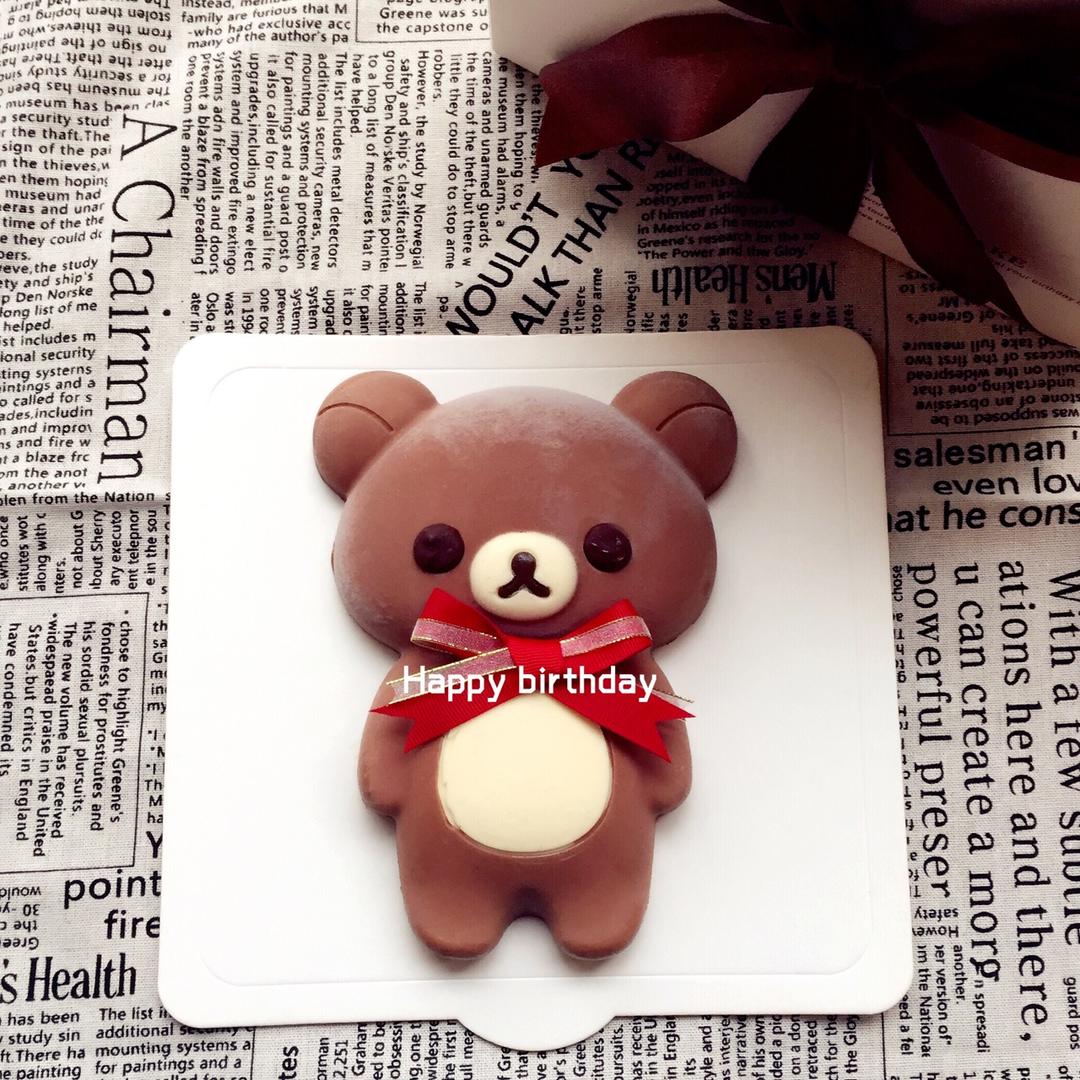 轻松熊巧克力慕斯