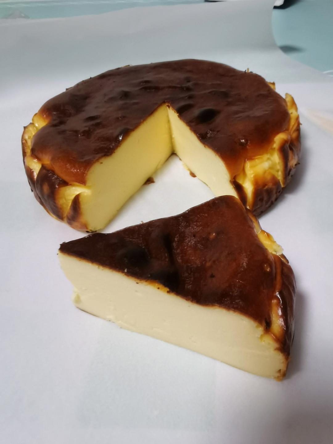 巴斯克芝士蛋糕『最简单的蛋糕』零失败🔥芝士控