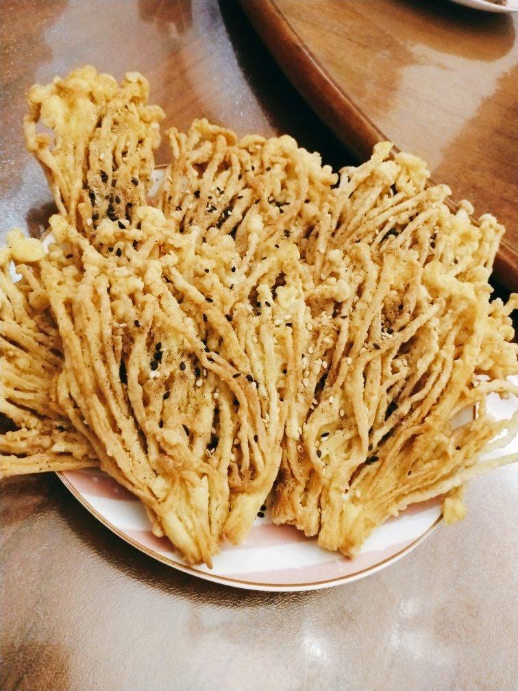 油炸椒盐金针菇