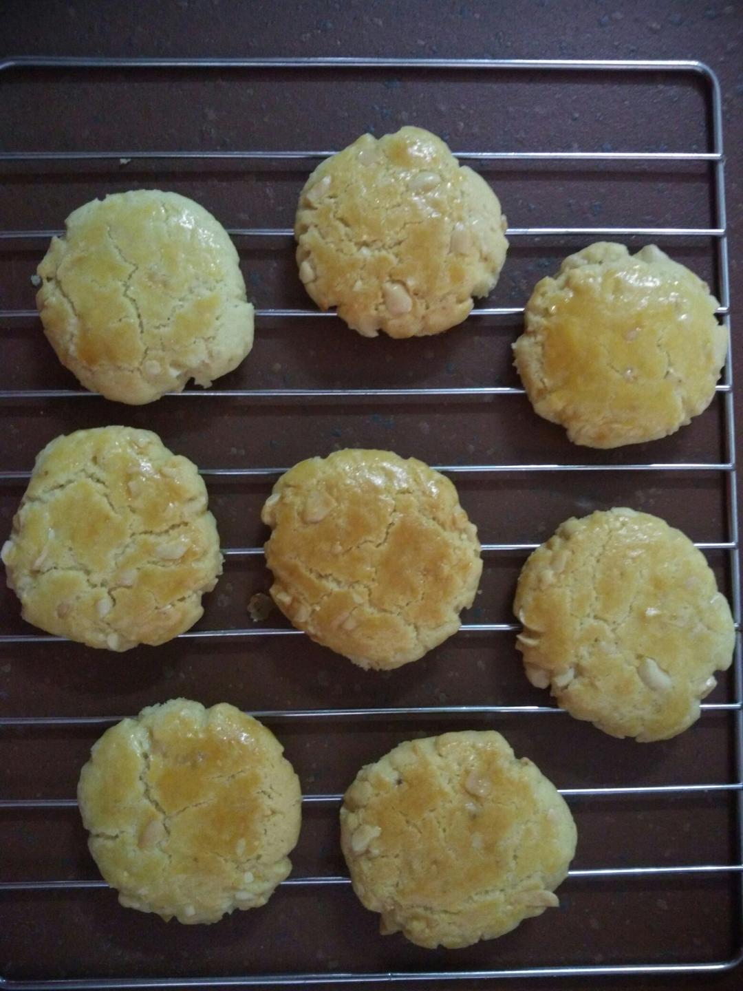 超级好吃的花生酥饼（橄榄油版）