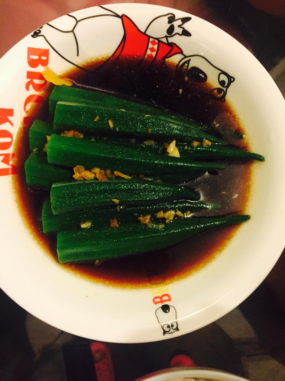 蒜蓉秋葵