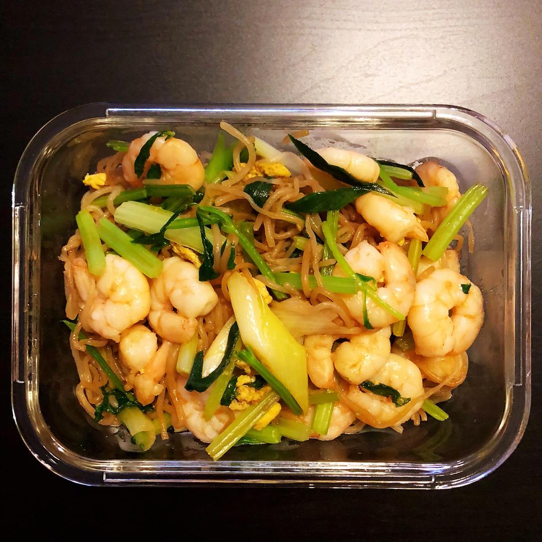 堂妈教你做虾仁炒面