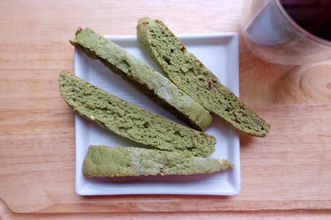 黑麦天然酵母巧克力海盐意式脆饼