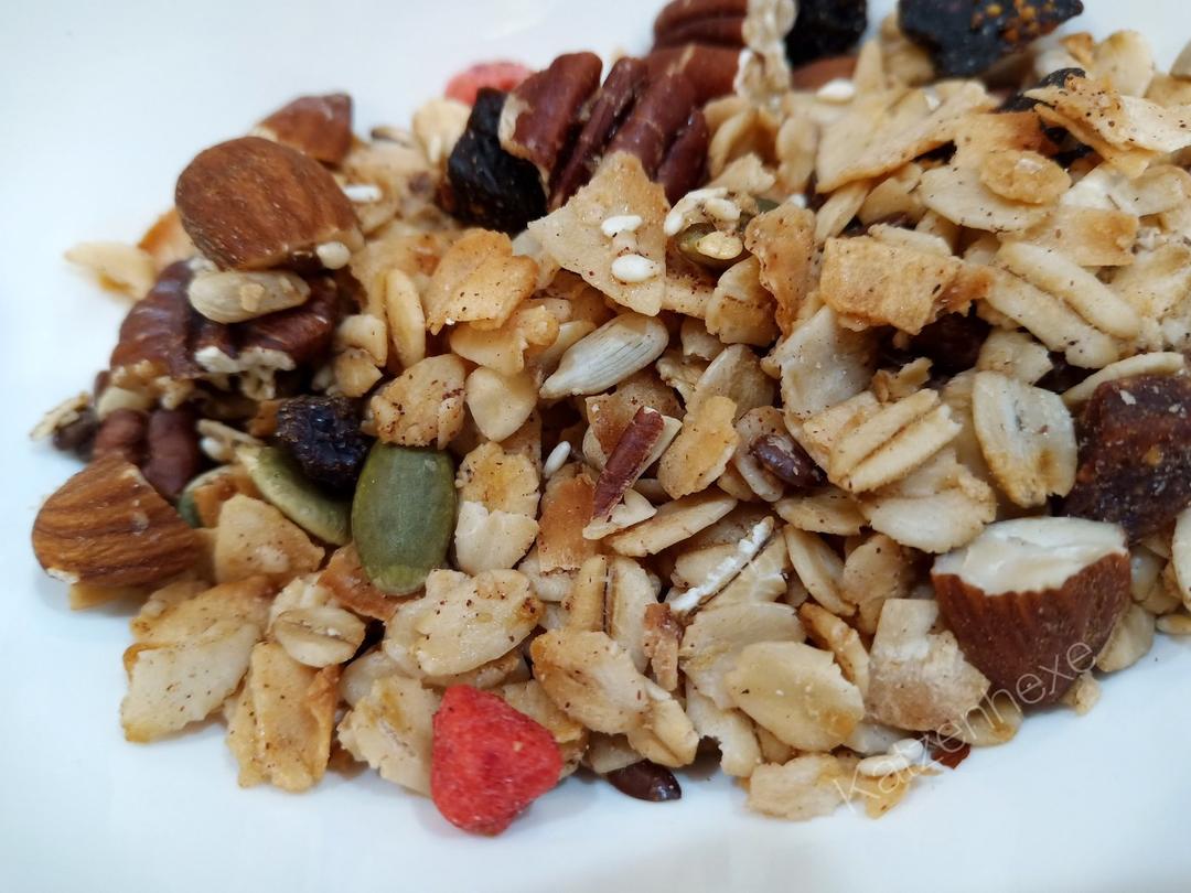 什锦granola烤燕麦片丨健康·零食