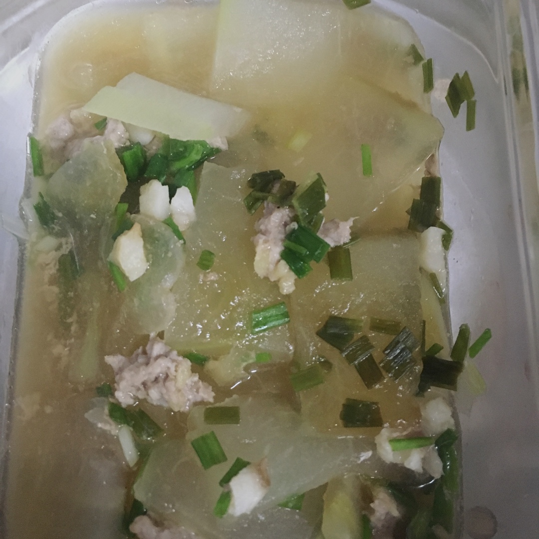 肉末蒸冬瓜