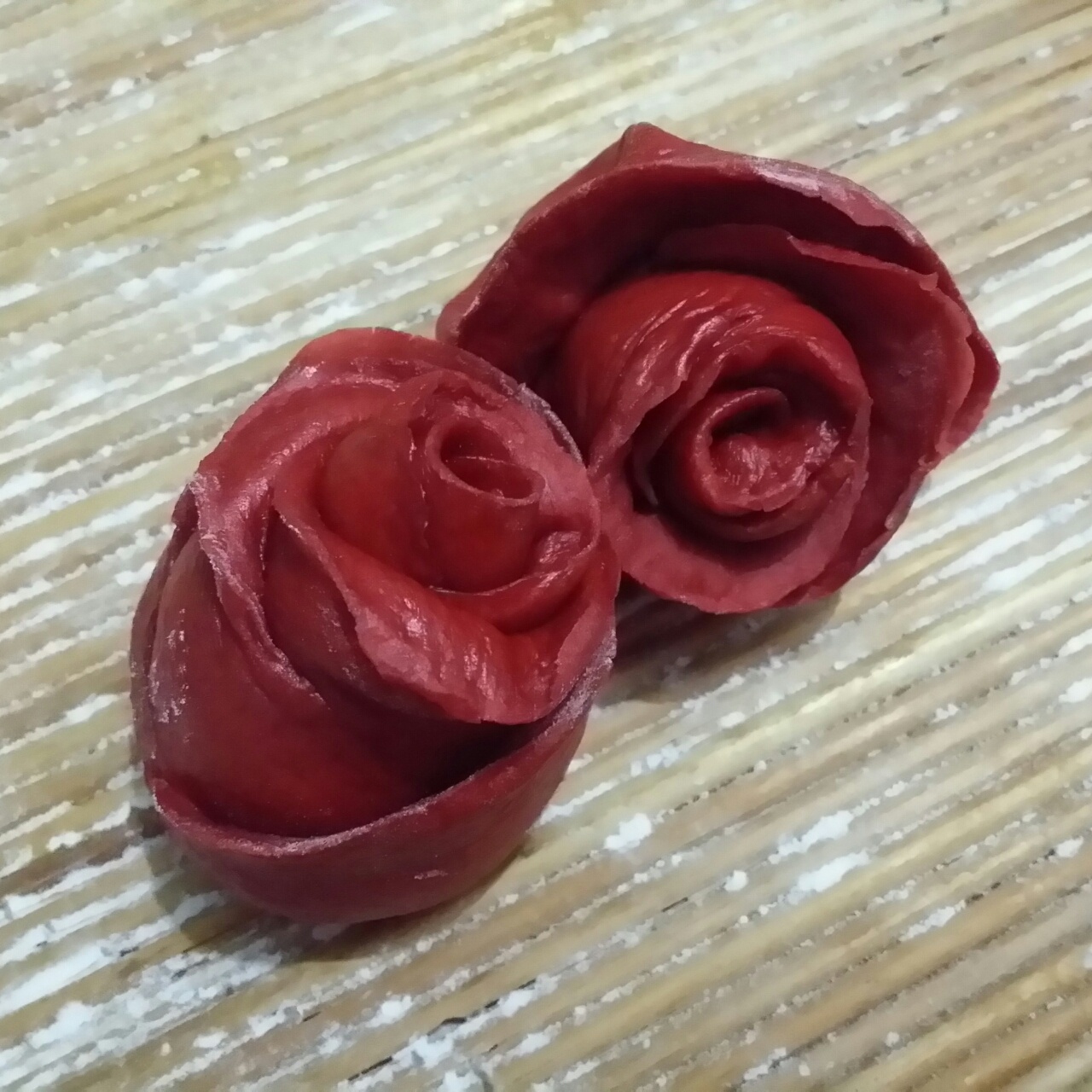玫瑰花馒头