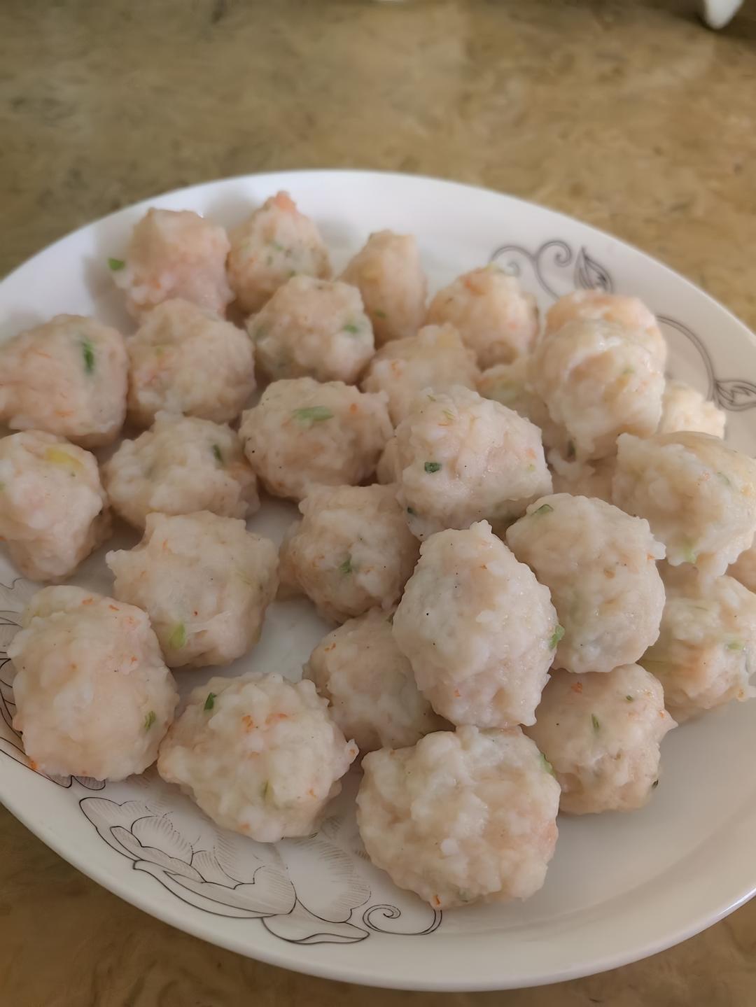 自制虾丸（鲜嫩Q弹）《系列三》