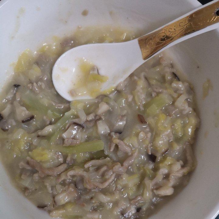 白菜烂糊肉丝