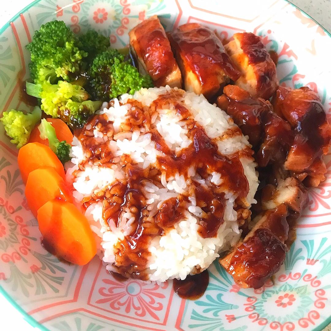 照烧鸡腿饭 （配照烧汁做法）