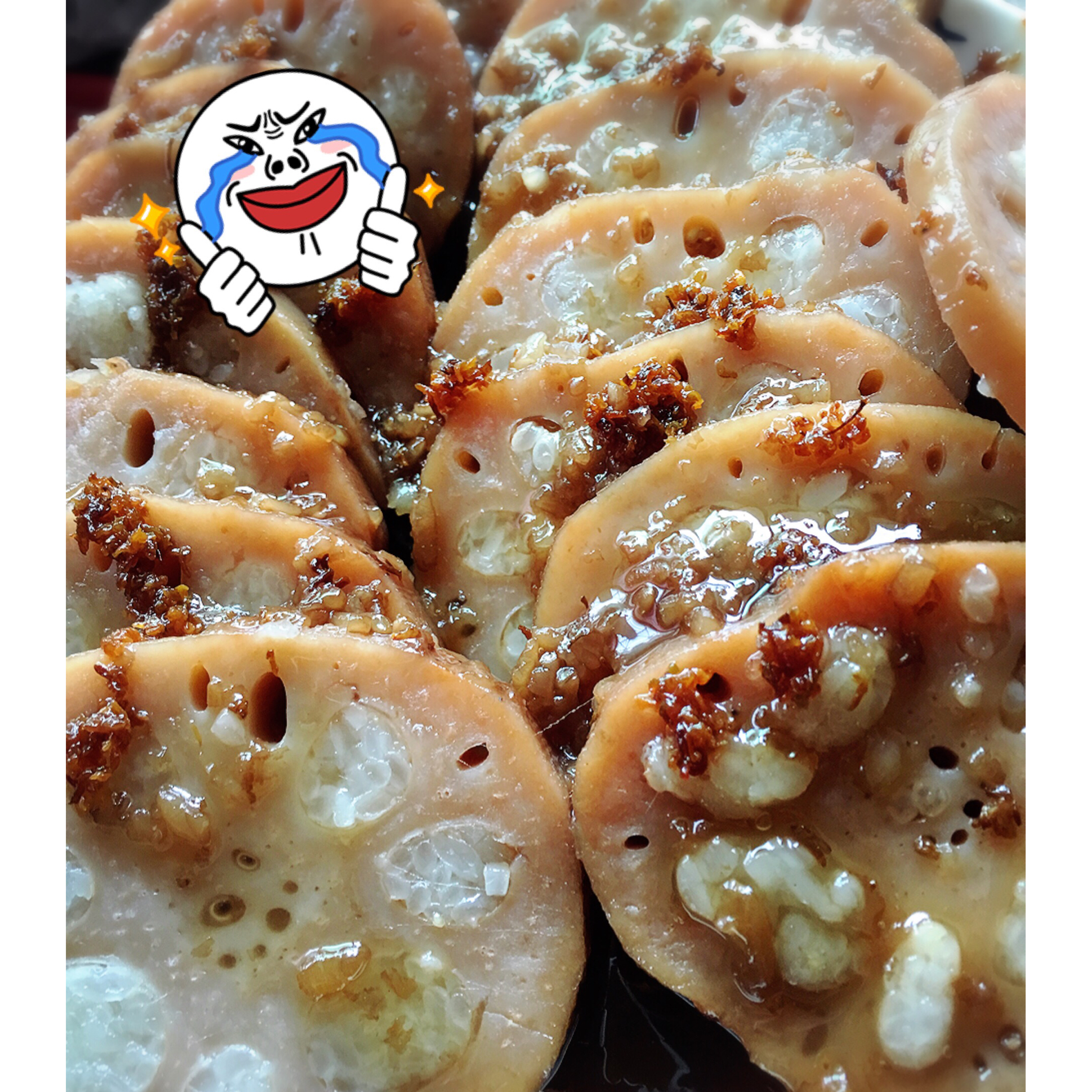 【曼食慢语】桂花红糖糯米藕