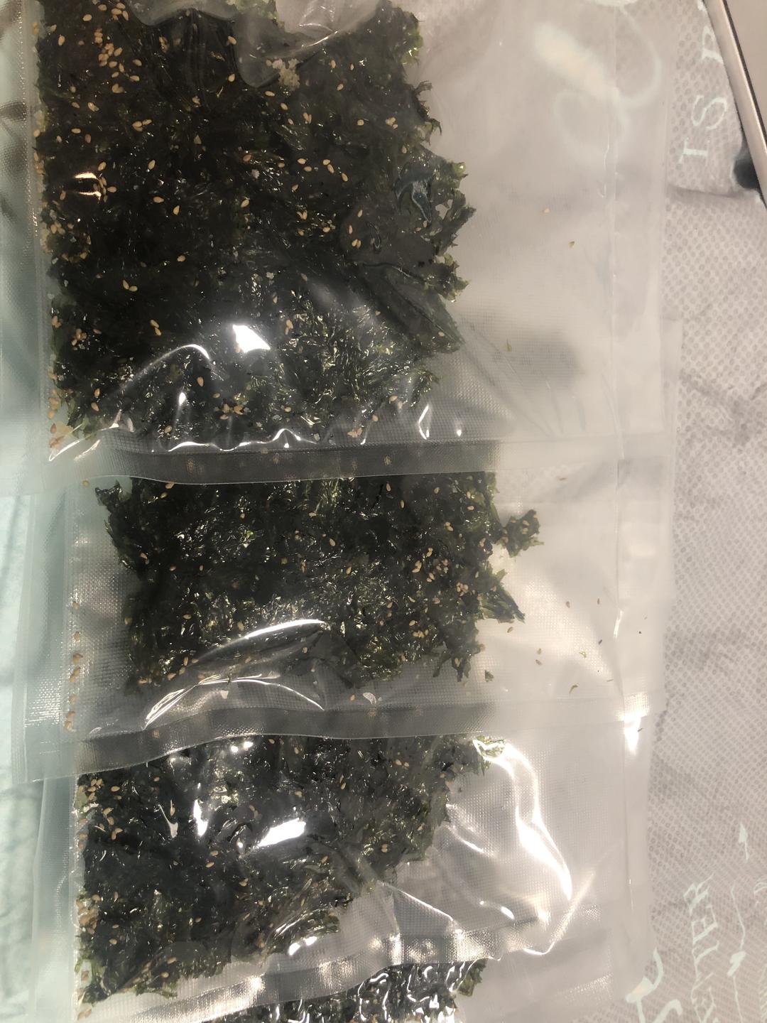 紫菜做海苔烤箱版的做法 步骤4