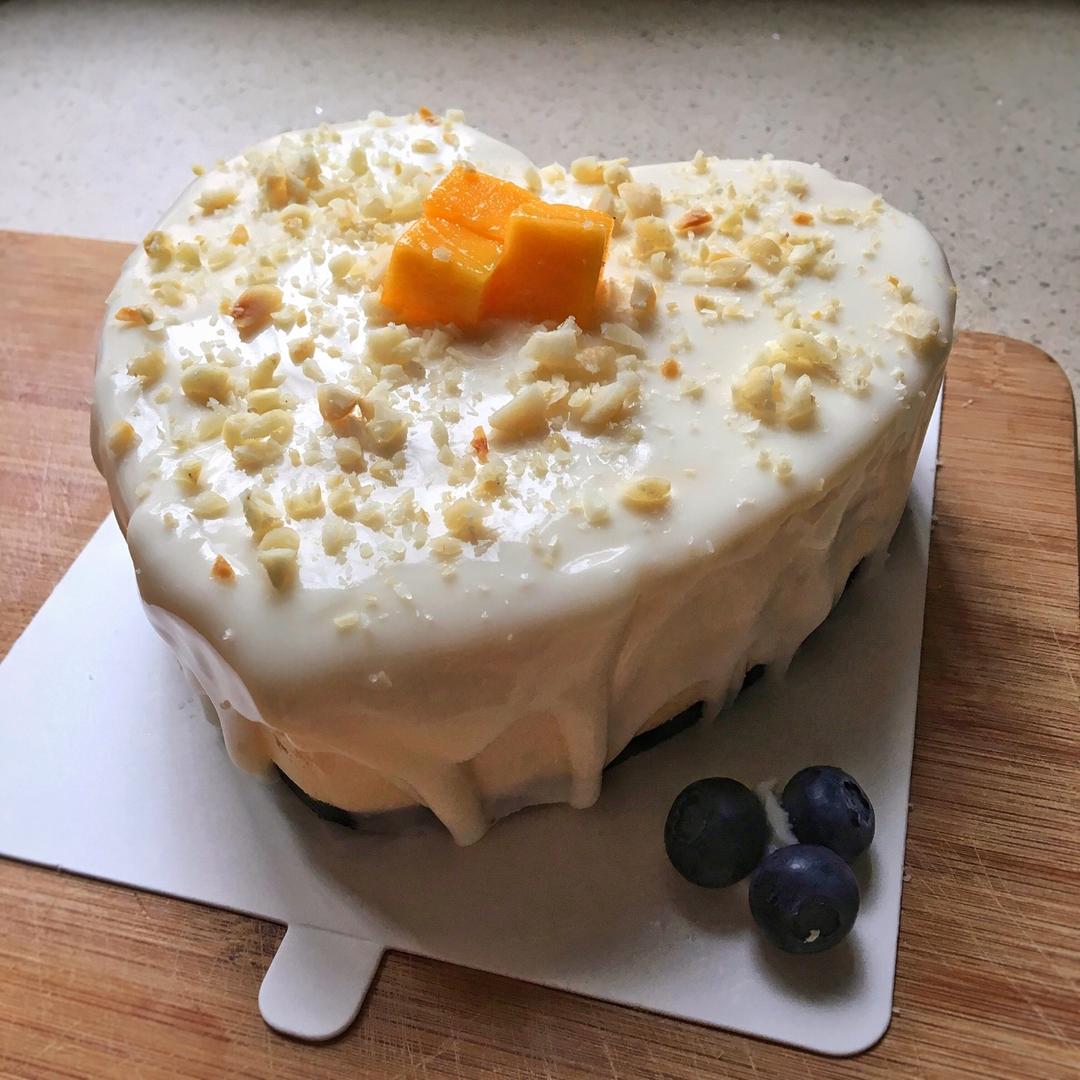 【视频】芒果慕斯（6寸） | 含镜面果胶配方