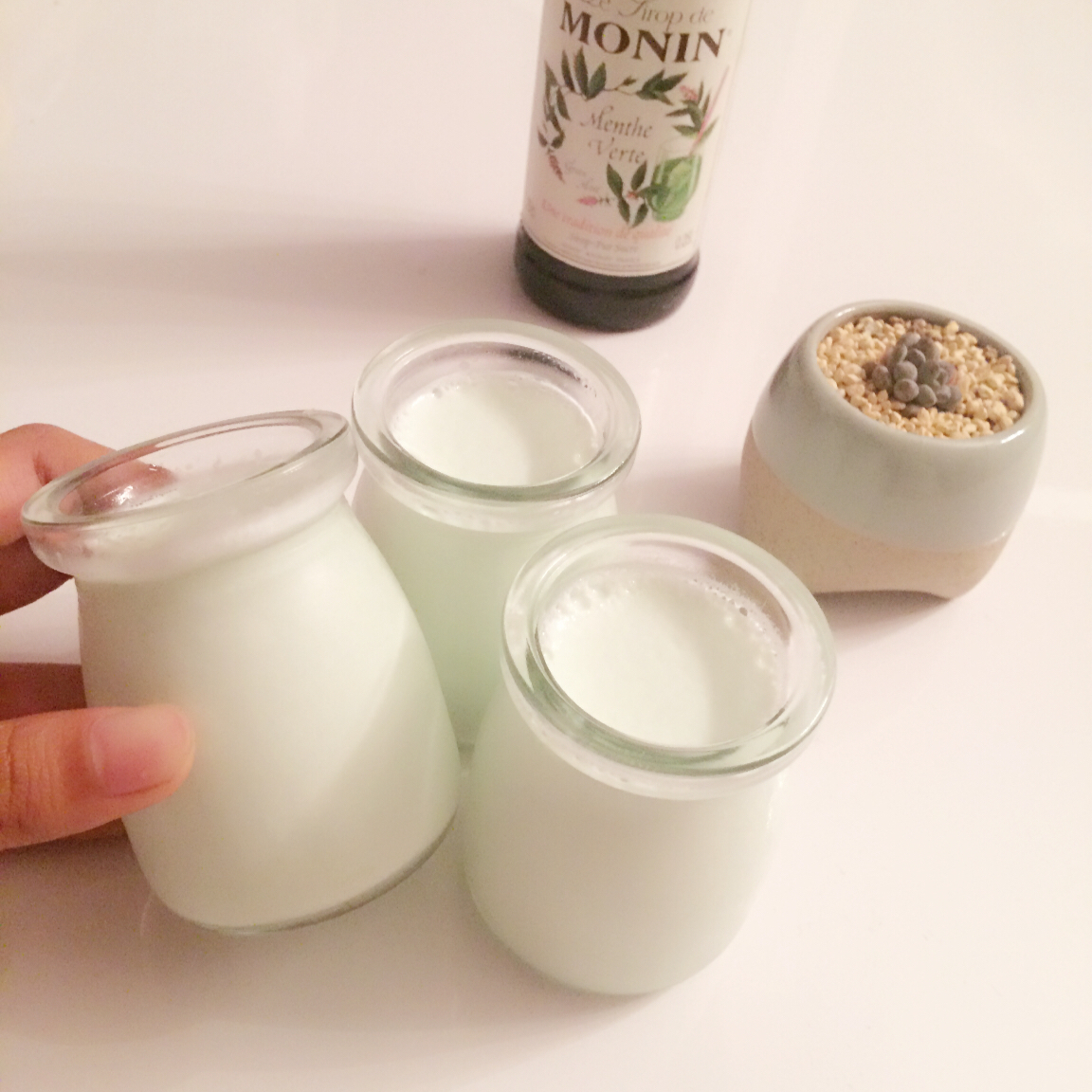 薄荷酸奶（夏日小清新必备）