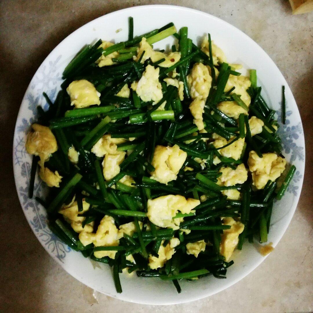 韭菜炒鸡蛋
