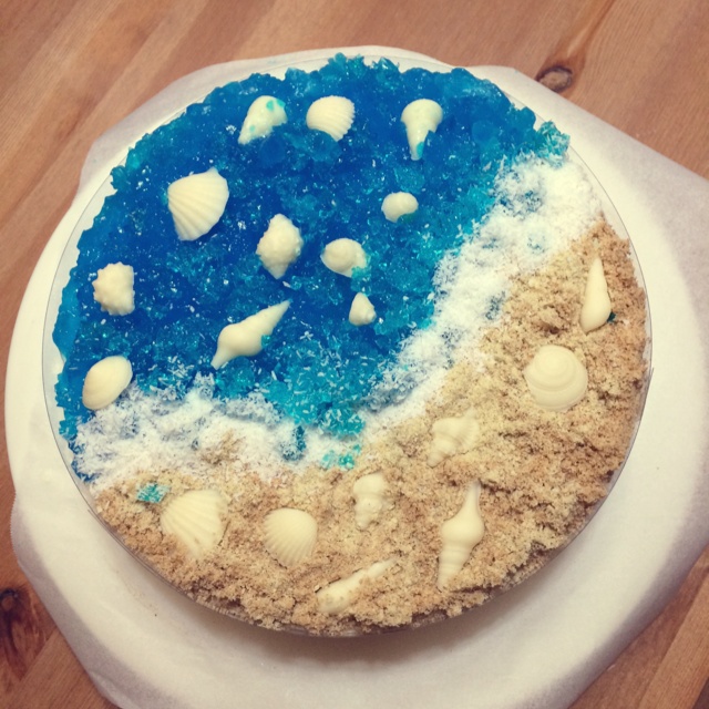 海洋酸奶慕斯蛋糕