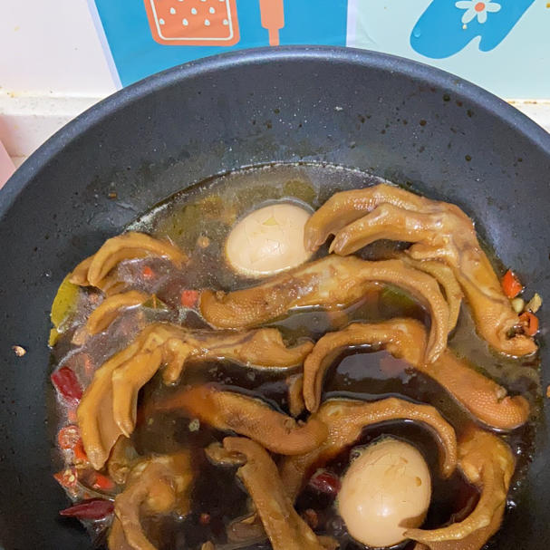 卤鸭掌不好吃你打我