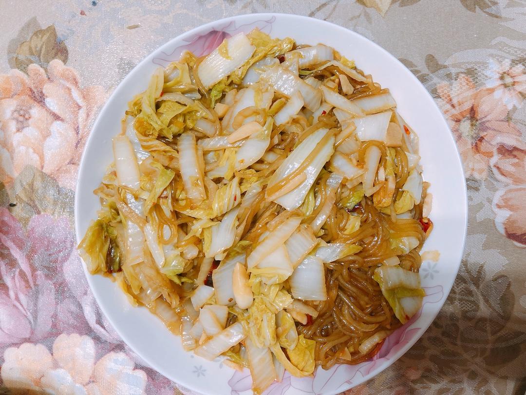 酸辣大白菜&粉条