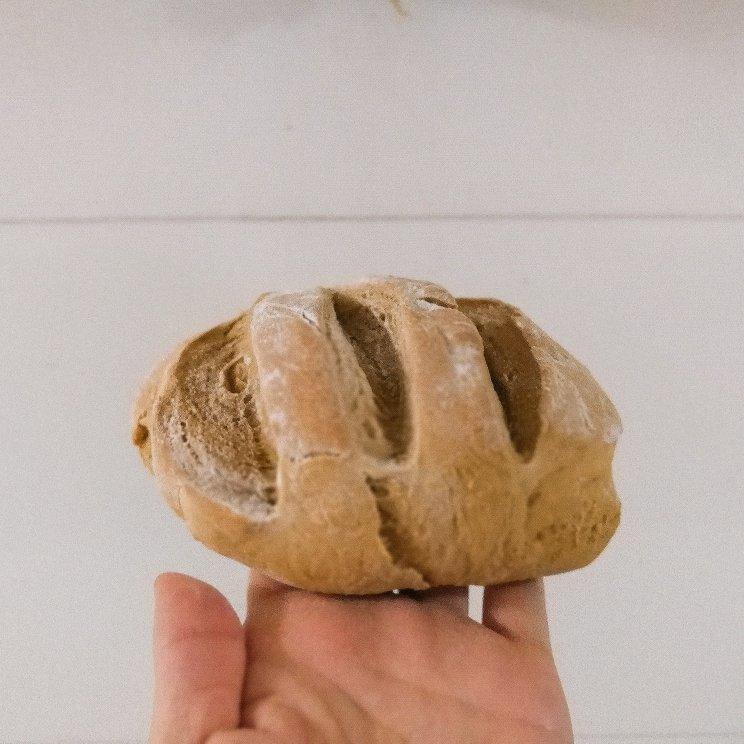 无糖无油健康全麦面包---免揉