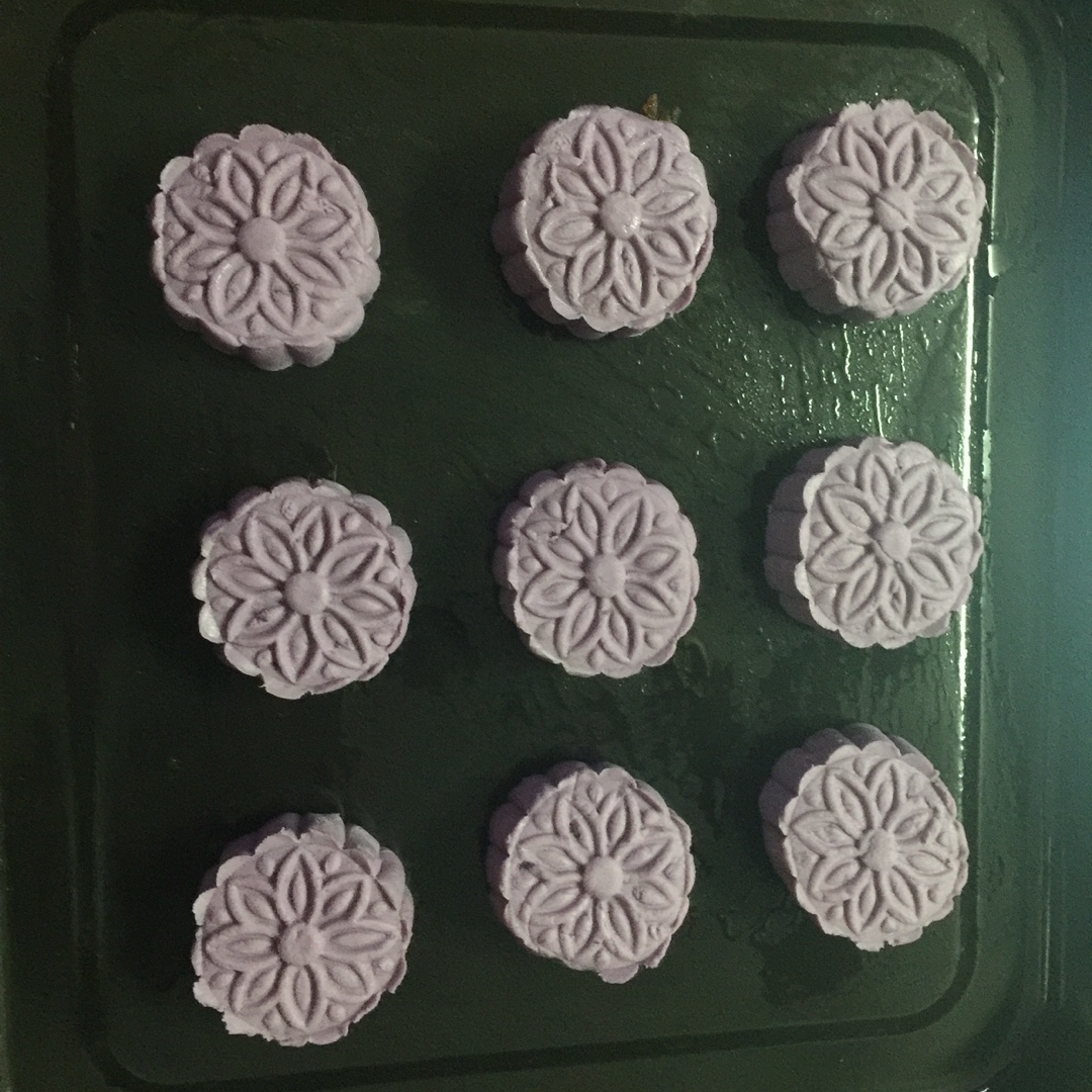 紫薯芝麻饼