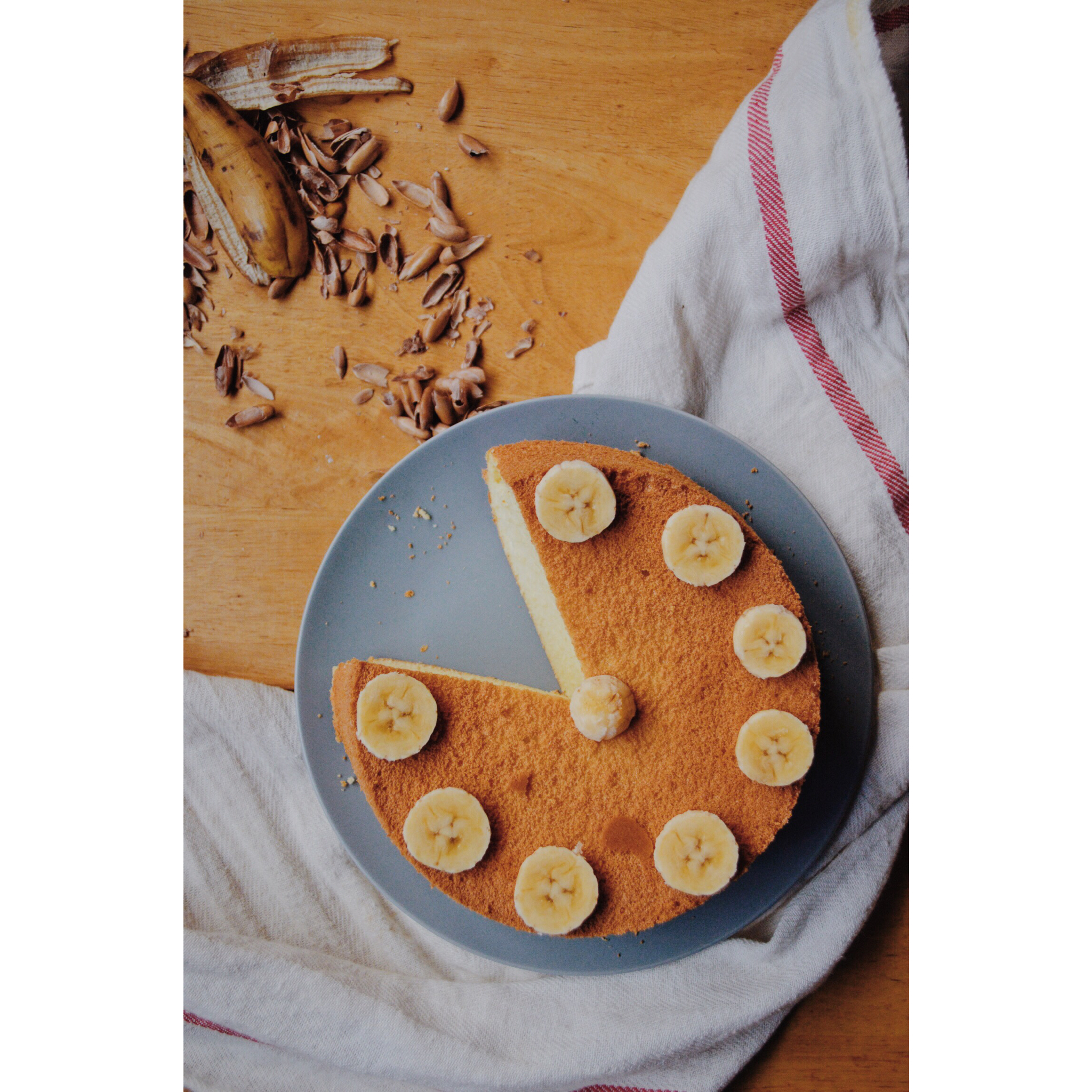 淡奶油戚风～柔软细腻奶味十足