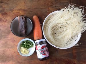 香菇豆豉酱炒腊肉米粉的做法 步骤1