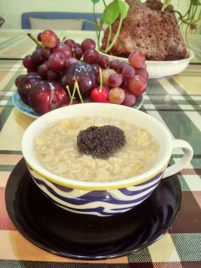 香蕉牛奶燕麦粥