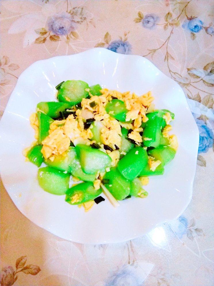 丝瓜炒蛋