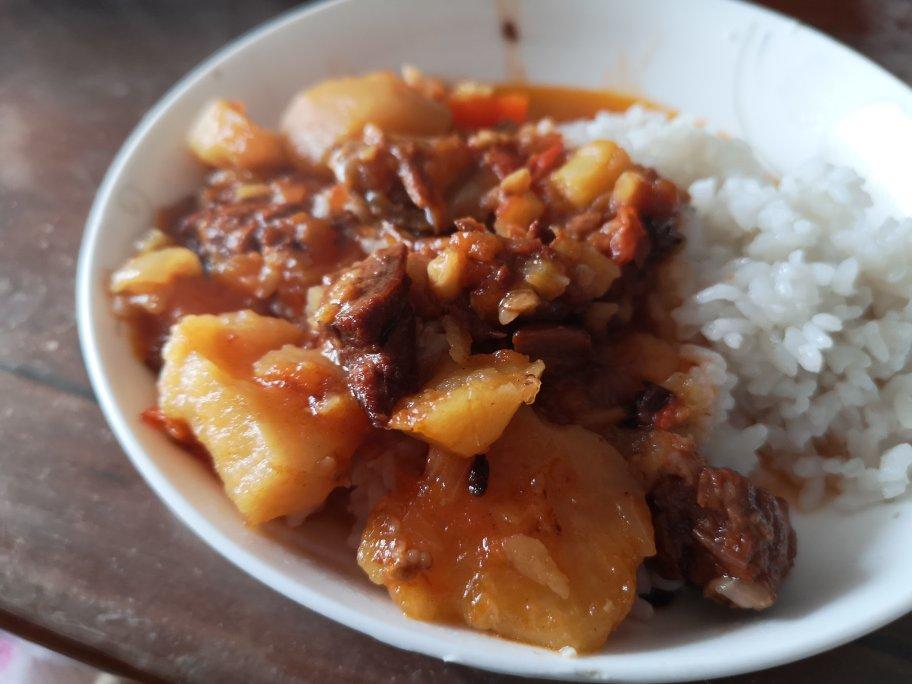 番茄土豆炖牛腩