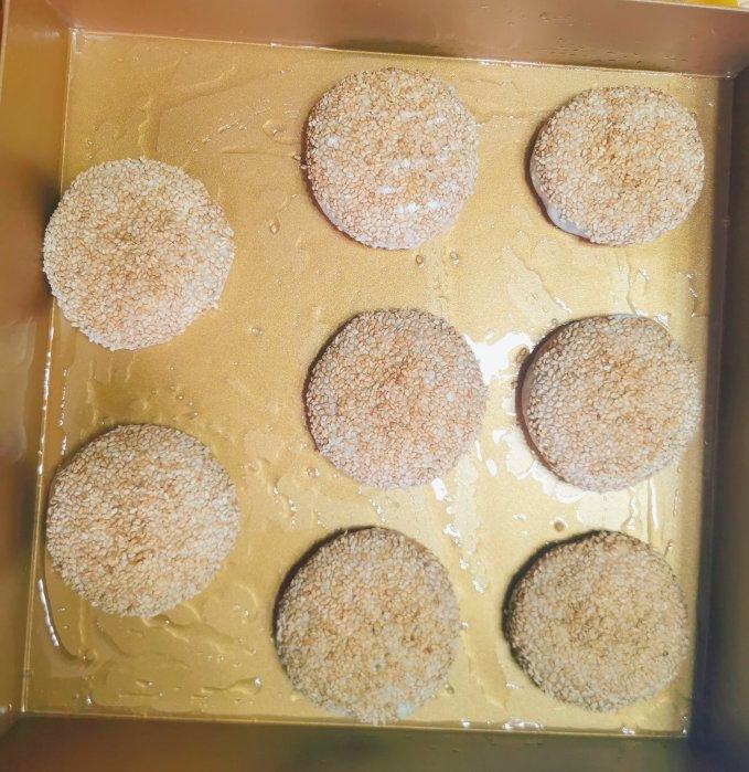 老北京麻酱烧饼 酥香可口 层次分明 附细节视频详解