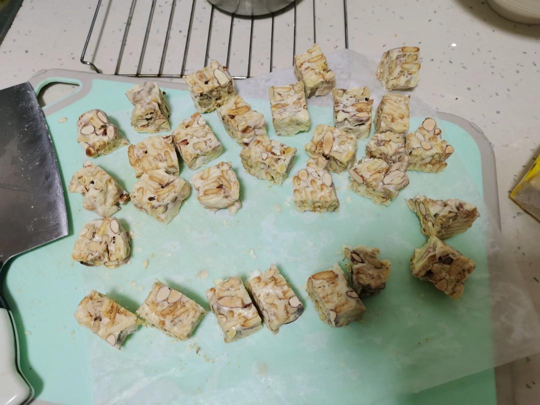 雪花酥  不甜版