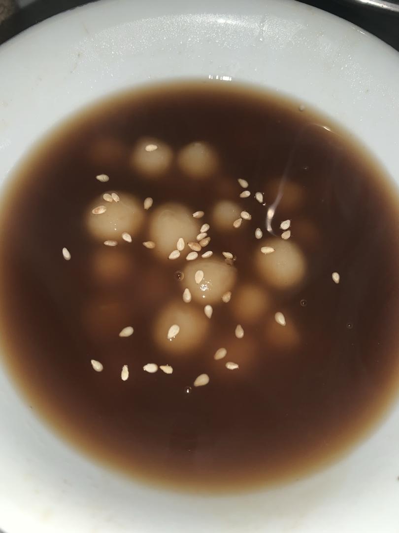 红糖糯米小圆子