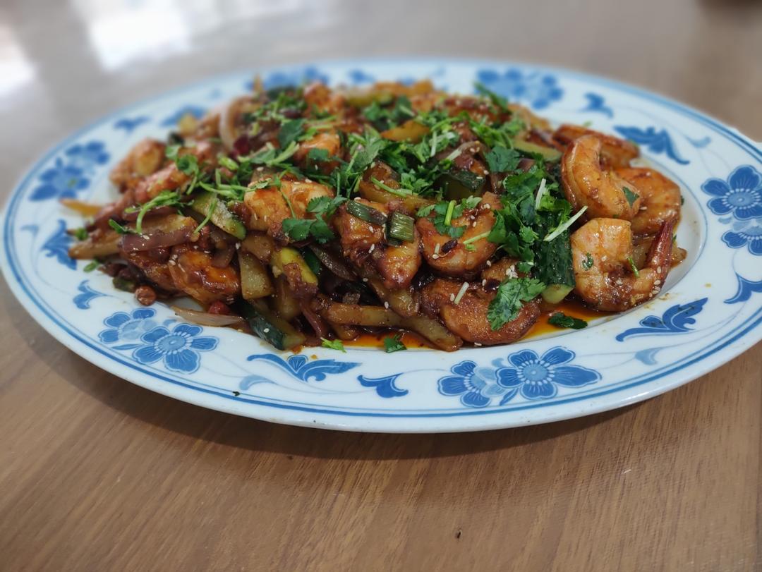 干锅香辣虾