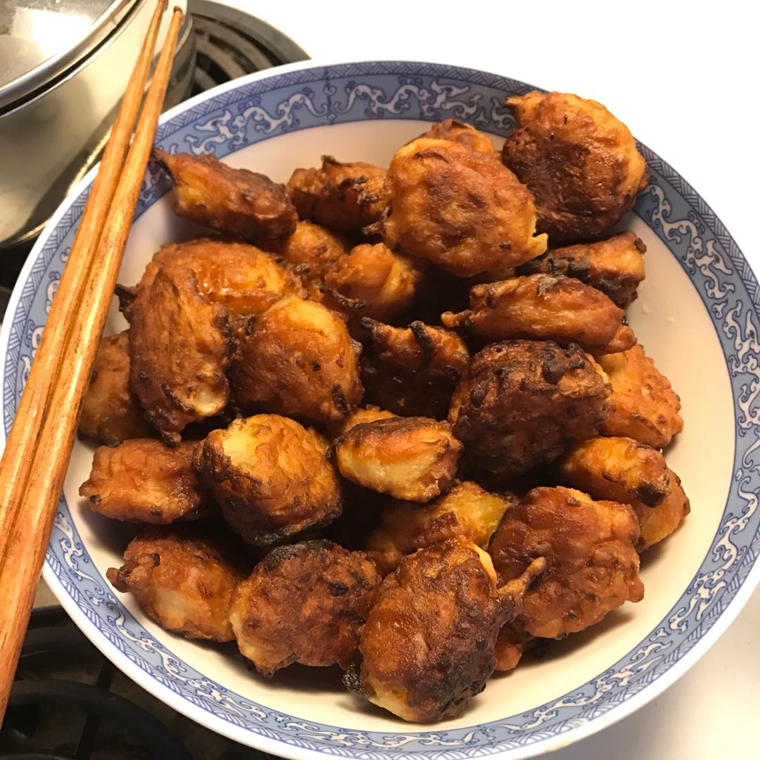 炸萝卜丸子