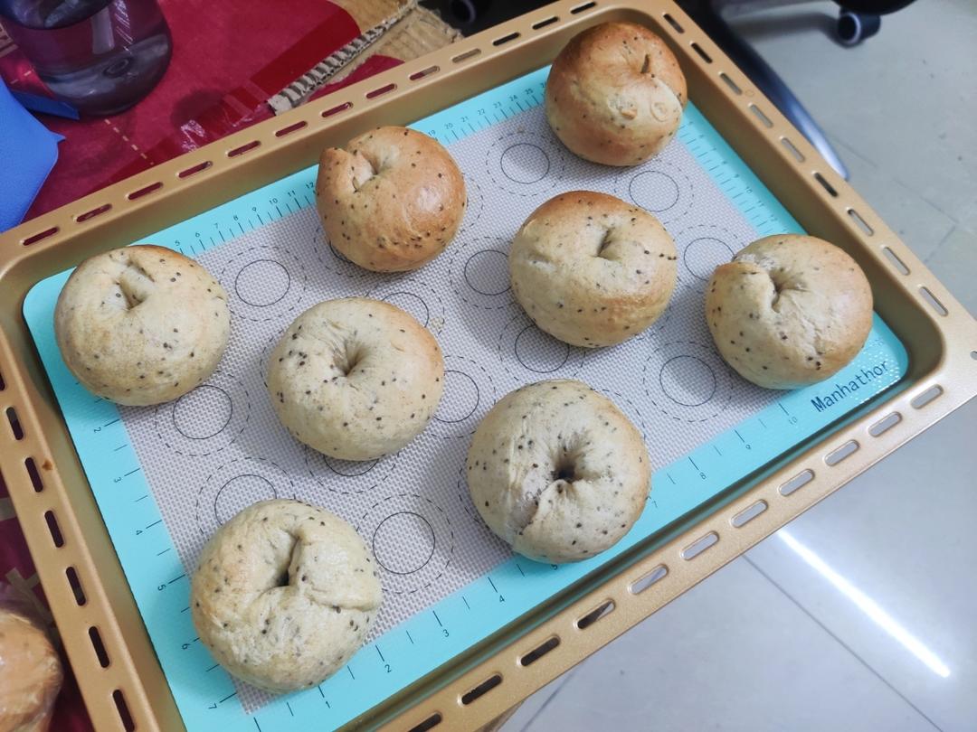 100%全麦贝果 基础纯全麦贝果