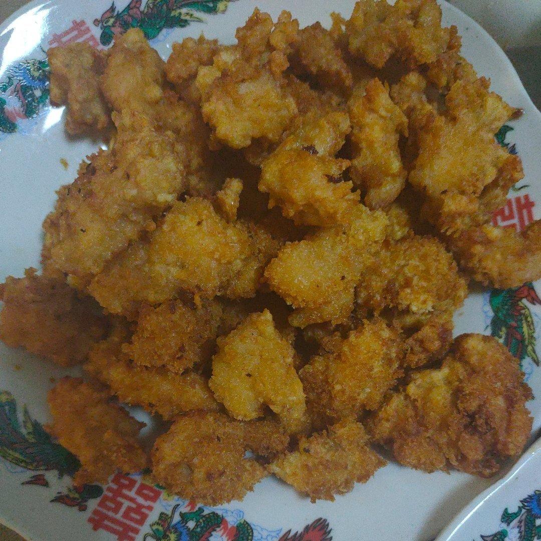 自制酥脆鸡米花