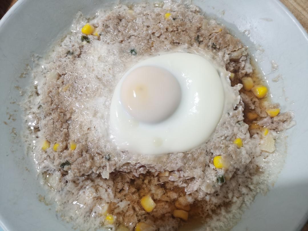 孩子爱吃的蒸肉饼