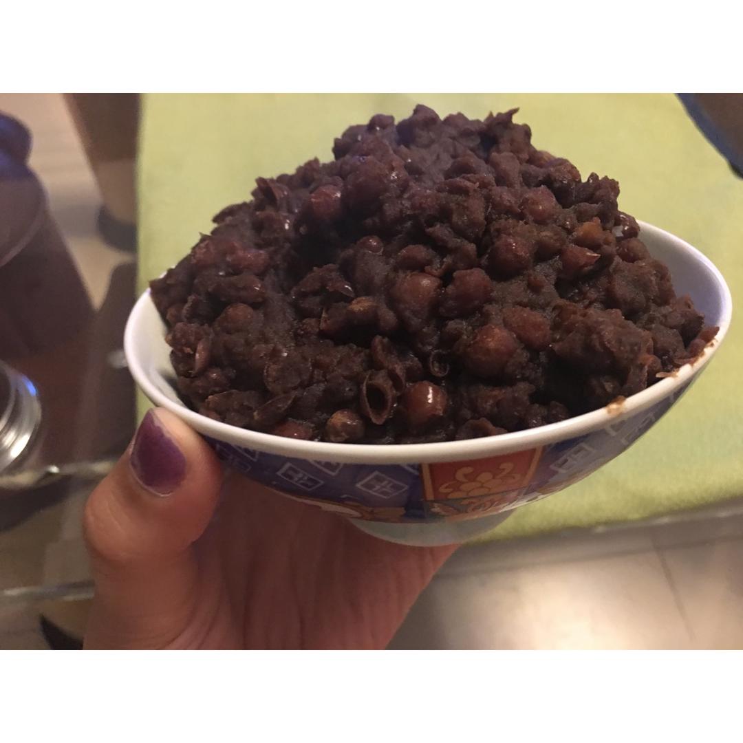 快手红豆馅
