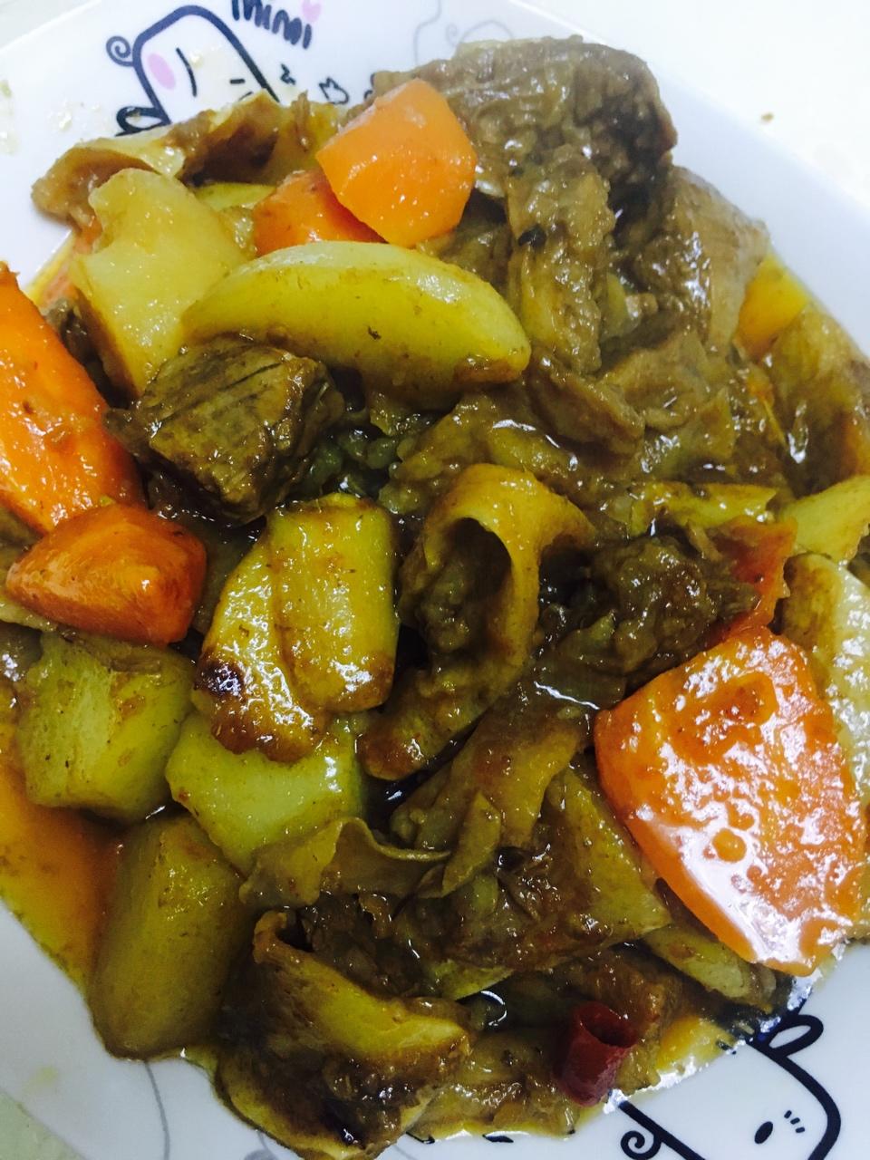红烧牛肉土豆 （独家秘制）