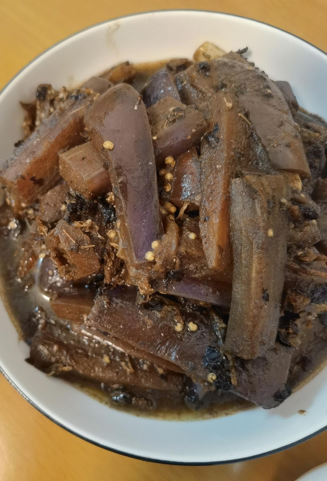 豆豉鲮鱼茄子煲