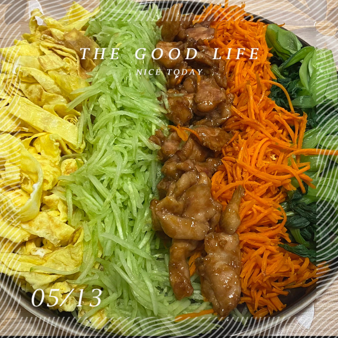 小朋友吃的不辣版伪韩式拌饭（비빔밥）k66出品