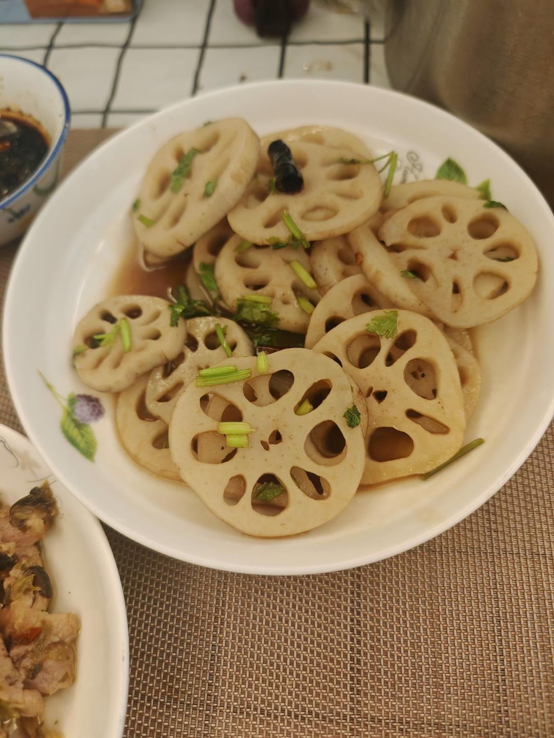 最简单味道惊艳的糖醋藕片