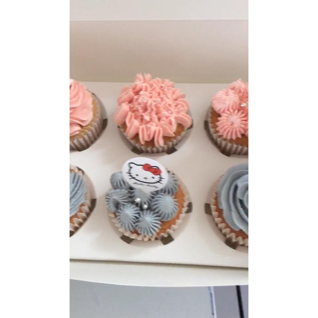 鲜奶油戚风杯子蛋糕（纸杯蛋糕）