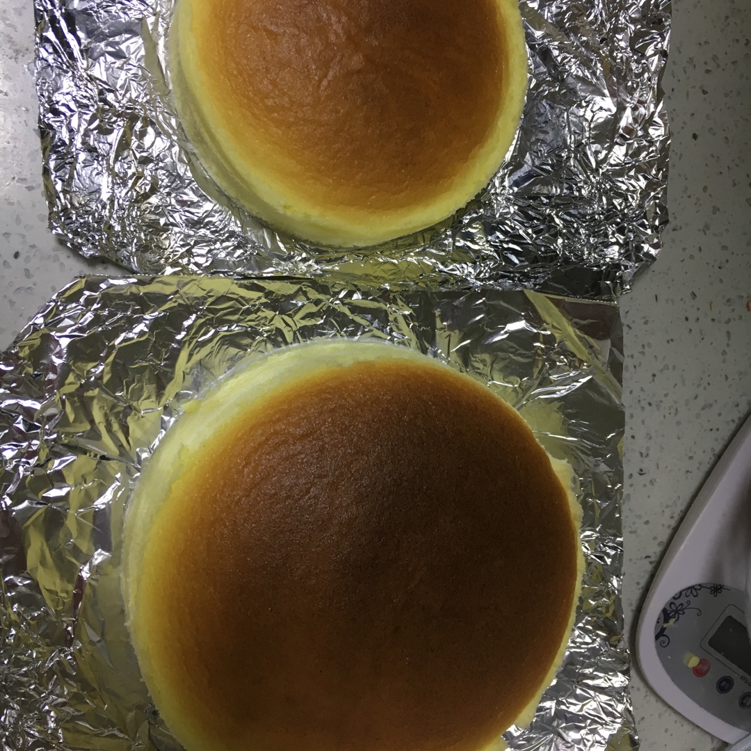 轻乳酪芝士蛋糕6寸#皮黑森林#