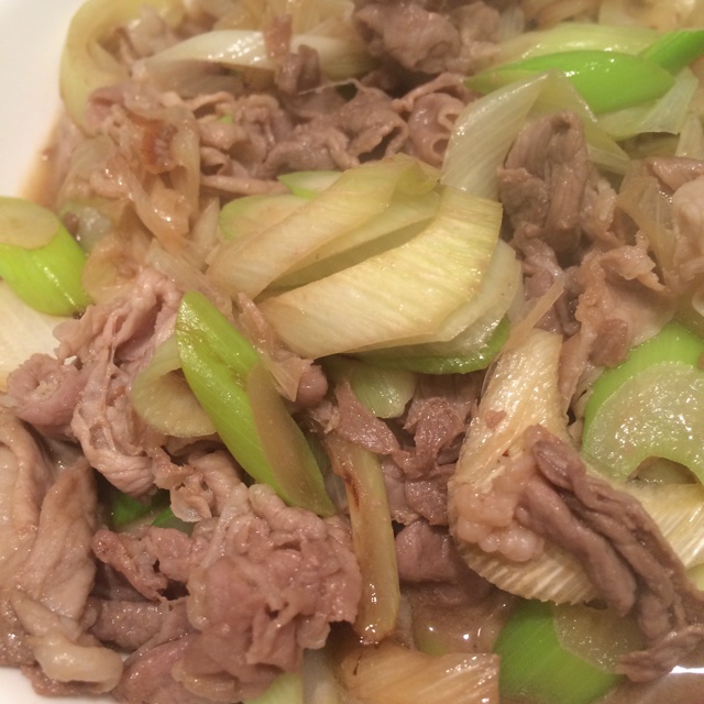 葱爆羊肉
