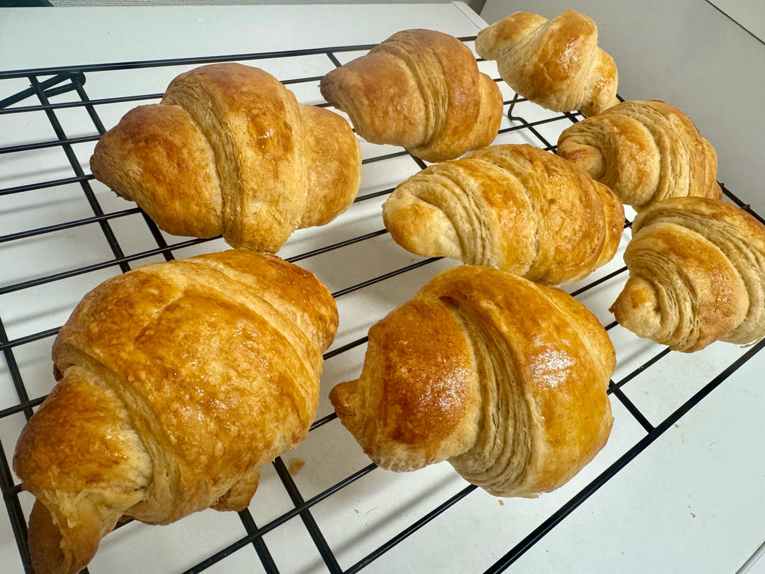 超级详细的可颂牛角包教程