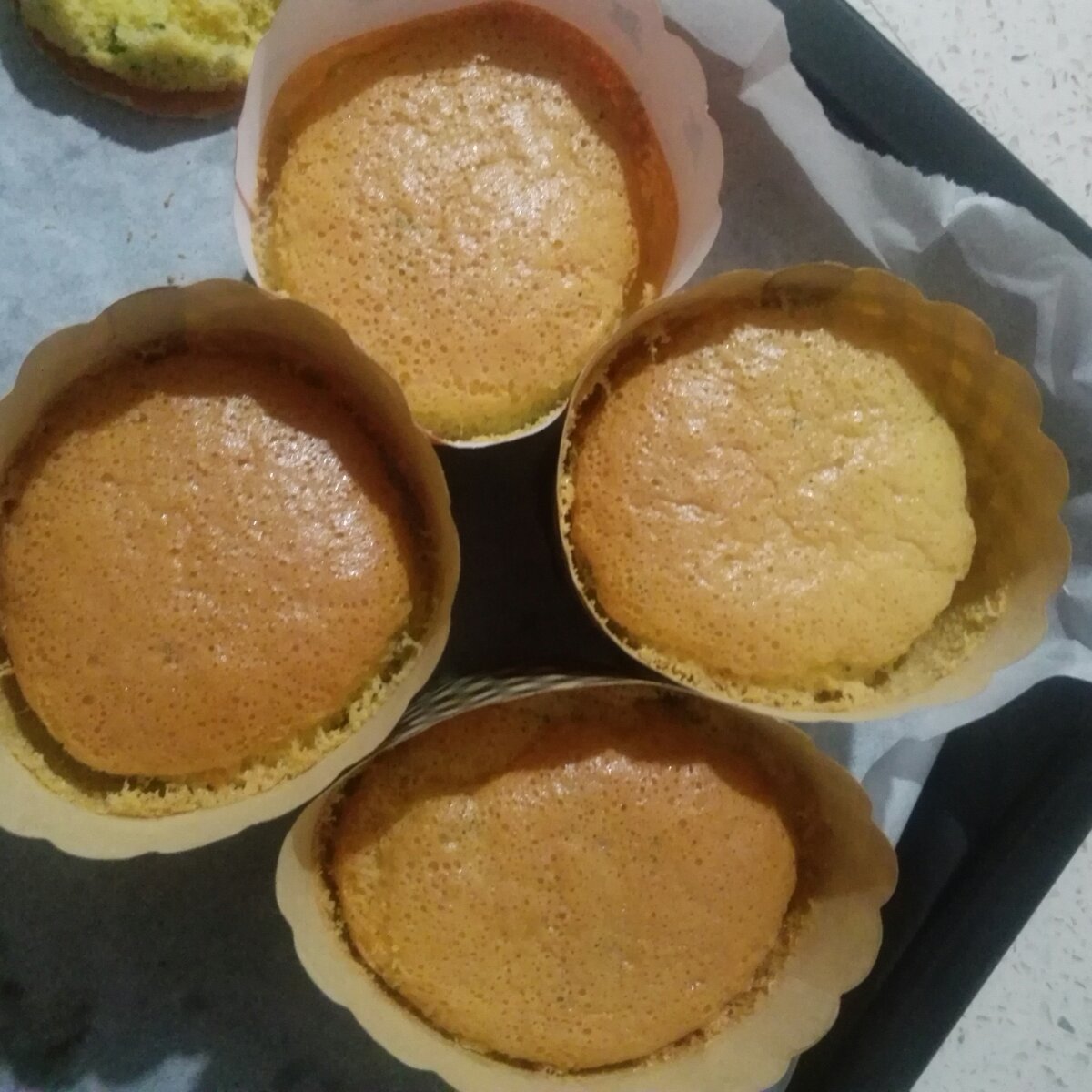 咸香戚风经典——黄金葱香肉松戚风