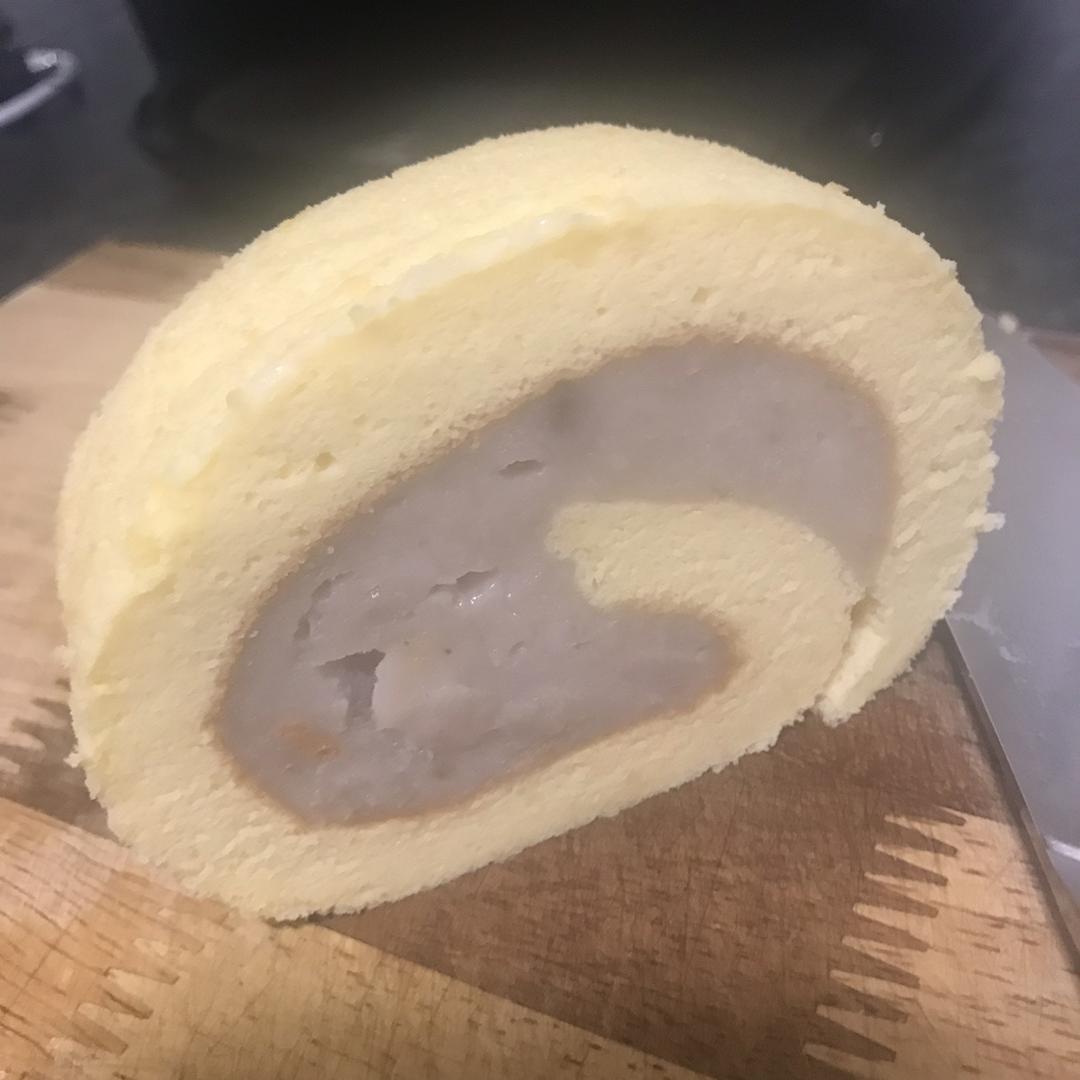 台湾芋泥蛋糕卷